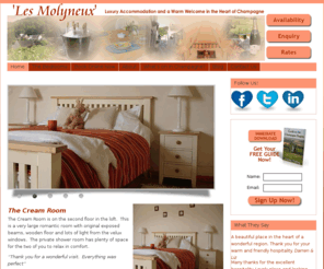 bedandbreakfastinchampagne.com: Bed and breakfast in Champagne |
luxury bed and breakfast accommodation in Champagne