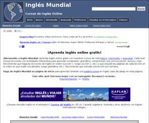 inglesmundial.net: Inglés Mundial - Cursos de Inglés Online
Cursos de inglés online para niveles básico, intermedio y avanzado