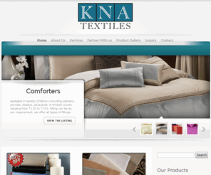 knatextile.com: KNA Textile | Quilt Covers, Sheet Sets, Bed Spreads
