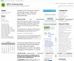 seo.ac.nz: SEO University, SEO Resources & News for SEO Experts, Search Engine Optimization
SEO University, SEO Resources & News for SEO Experts, Search Engine Optimization