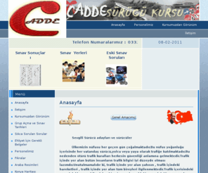 caddesurucukursu.com: -=[ Özel CADDE Sürücü Kursu ™ :: Ana Sayfa ]=-
