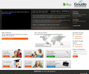 gouda.no: Gouda Reiseforsikring - Spesialist på reiseforsikring - Forside
