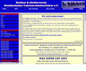wav-trab.de: Trabrennsport - Besitzer & Zuechterverein Westdeutscher Trabrenn-Amateurfahrer e.V.
Trabrennsport - Besitzer & Zuechterverein Westdeutscher Trabrenn-Amateurfahrer e.V. - WAV 