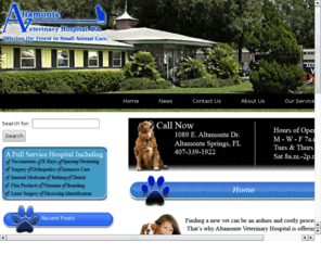 altamonteanimalboarding.com: Altamonte Vterinary Hospital: Offering the finest in small animal care
Altamonte Veterinary Hospital