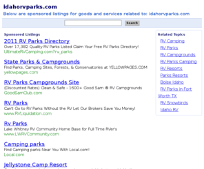 idahorvparks.com: Index

