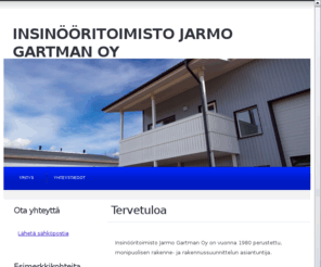 inststogartman.net: Ínsinööritoimisto Jarmo Gartman
Rakennus- ja rakennesuunnittelu, asemapiirrokset ja valvonta