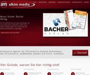 konfigurator24.com: eCommerce Agentur | alkim media | Shop Software, Templates, Designs und XTC Module für XT:Commerce, XTC:Modified (xtcModified), Gambio und H.H.G. multistore
eCommerce Agentur für XT:Commerce basierte Onlineshops, wie XT:Commerce, xtcModified, Gambio und H.H.G. multistore