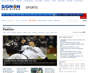 utpadres.com: Padres - SignOnSanDiego.com
Breaking San Diego news from The San Diego Union-Tribune: Classifieds, entertainment, sports, hotels and visitor information