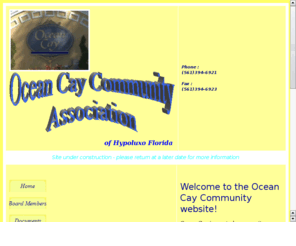 oceancaycommunity.com: Ocean Cay Community Association
Ocean Cay Community Association Florida