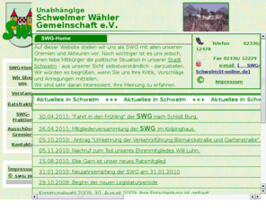 swg-schwelm.com: SWG-Schwelm
Machen drei Framen. Hyperlink in Linkframen sind zielend auf Obenrechtframe.