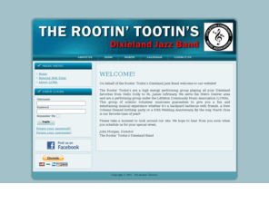 therootintootins.com: Welcome
The Rootin' Tootin's - Best Dixieland Band in the Denver area!