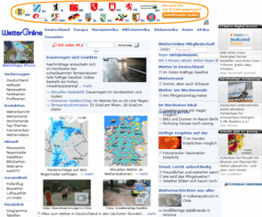 wetteronline.org: Wetter WetterOnline Wettervorhersage Aktuelles Wetter Regenradar Reisewetter
Wettervorhersage und aktuelles Wetter. Mit Regenradar, Satellitenbilder und Wetterkarten sowie Ozonwerten und Pollenflug.