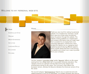 christian-faller.com: Christian's Web Site
Bewerbung, Christian Faller, Christian, Faller, Chris, Faller, Christian, Chrissi, Bloomberg, Thomson ONE, Thomson one