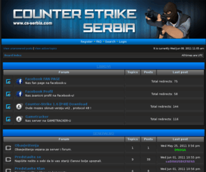 cs-serbia.com: Counter Strike Serbia Index page

