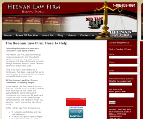 heenanlaw.com: Billings Montana (MT) Injury Accident Consumer Lawyer - Heenan Law Firm
<meta name=