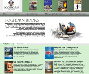 foghornpublisher.com: Welcome to Foghorn
Providing a vast array of cutting-edge books for the descerning reader.