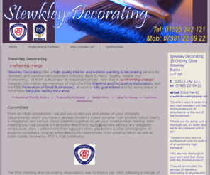 stewkleydecorating.com: Stewkley Decorating
Stewkley Decorating