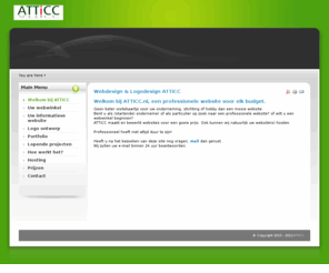 atticc.nl: Webdesign & Logodesign ATTiCC
ATTiCC, professionele website voor elk budget