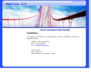 steelclas.com: Contatti
Contatti