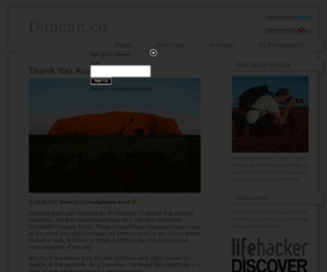 duncan.co: The Blog of Duncan Rawlinson
Useful articles, interesting photographs, and other great stuff.