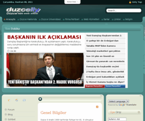 duzcelly.com: duzcelly.com | düzce - Anasayfa
tüm Düzcelileri buluşturan eğlenmeyi ve paylaşmayı sağlayan bir portal.