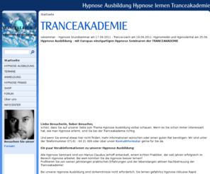 hebammen-praxis.org: Hypnose Ausbildung Hypnose Seminare Hypnose Forum - Tranceakademie
Hypnose Ausbildung Hypnose Seminare der Tranceakademie