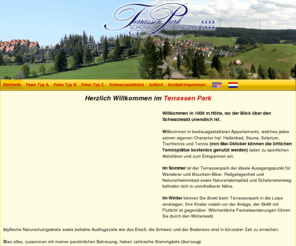 terrassenpark.com: Elisabeth Wehrle Appartementvermietung - Schonach im Schwarzwald
Urlaub in den Appartements des Terrassenparks in Schonach.