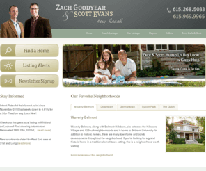 zachgoodyear.com: Zach Goodyear and Scott Evans - Nashville Real Estate
Zach Goodyear and Scott Evans - Nashville Real Estate