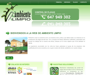 ambilimpio.com: ..::Ambiente Limpio::.. Control y Eradicación de Plagas
Ambiente limpio