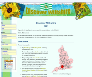 discover-wiltshire.com: Discover Wiltshire, There's more than you think!
Take the lid off Wiltshire and discover what's inside. We have lived there for some time and this is our view of the sites, history, services ... that are to be found in Wltshire