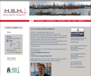 hsh-hamburg.org: H.S.H. - Hafen Service Hamburg / Home
