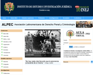 inej.net: Instituto de Estudio e Investigación Jurídica (INEJ)
Bienvenidos a la web del Instituto de Estudio e Investigación Jurídica (INEJ), cuya sede principal se encuentra en la ciudad de Managua, República de Nicaragua. | INEJ