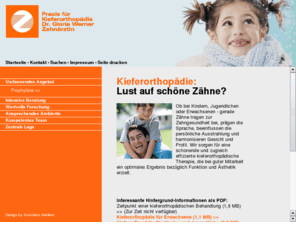 kfo-schopfheim.com: Praxis für Kieferorthopädie Schopfheim - Dr. Gloria Werner, Zahnärztin
KFO Schopfheim - Dr. Gloria Werner, Zahnärztin im Dreiländereck Basel (Schweiz, Baden-Württemberg, Elsass)