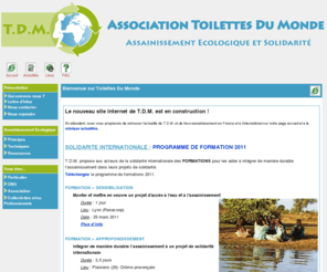 toilettesdumonde.org: Toilettes Du Monde
Toilettes Du Monde est une association loi 1901 de solidarité internationale en assainissement écologique et toilettes sèches