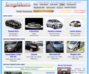 scegliauto.com: ScegliAuto - Concessionari - Annunci Gratuiti Vendita Auto Usate
Il portale delle automobili nuove ed usate: annunci, concessionari, video di tutti i modelli e marchi.