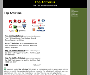 topantivirus.org: Top Antivirus | Top Antivirus
Are you in need of good antivirus? Ever wondered which is the top antivirus.
