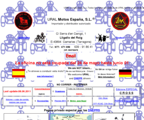 ural-motos.com: Ural-Espana,S.L.
Index-Seite