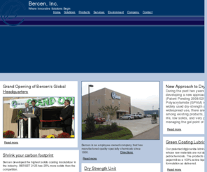 bercen.com: Bercen, Inc. | Where Innovative Solutions Begin
Bercen is an employee-owned company that has manufactured quality specialty chemicals since 1958.