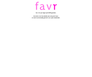 favr.nl: favr.nl | favorieten op z'n best
favr - favorieten op z'n best