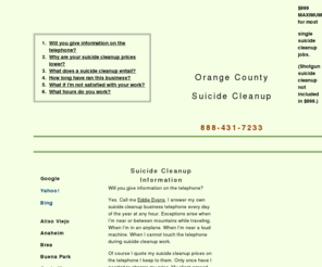 filthy-house-cleaning.us: Orange County Suicide Cleanup
Suicide Cleanup