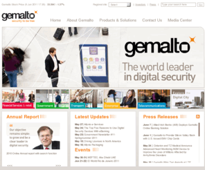 gemalto.net: Gemalto | The World Leader in Digital Security
With more than one billion people worldwide using Gemalto products, Gemalto is the world leader in digital security, offering secure and easy end-to-end digital security solutions designed to make personal digital interactions more convenient, secure and enjoyable.