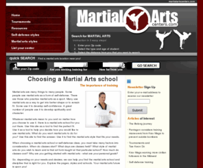 martial-arts-centers.com: Martial Arts Centers - Martial Arts Schools - Martial Arts Styles
Martial Arts Centers is your one-stop shop for finding martial arts schools, martial arts supplies, martial arts tournaments and even researching different martial arts styles.