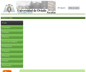 nuriavecino.es: ---Grupo de investigación: GRINVES---
Web oficial del grupo de investigación de la facultad de Ciencias de la Universidad de Oviedo.