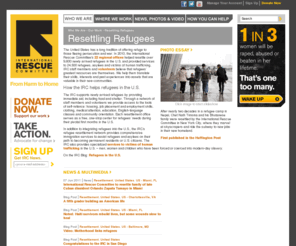 resettlement.org: Resettling Refugees
Resettling refugees takes place in 22 regional offices across the U.S. The International Rescue Committee supports newly arrived refugees by providing immediate aid, including food and shelter. Our work is rebuilding lives and resettling refugees.