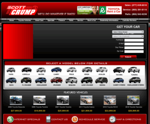 scottcrumptoyotascion.com: We serve Birmingham - Toyota Dealer | Scott Crump Toyota Jasper Alabama, New Car, Used Car Dealership
Toyota Dealer Jasper, Alabama: Find new car pricing, used cars for sale, hybrids, Toyota parts, auto repair service specials or get a pre-approved for auto leases and car loans online at Scott Crump Toyota, Jasper, Alabama