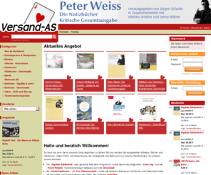 versand-as.com: Versand-AS
Online-Shop der Digitalen Bibliothek mit CDs und DVDs zu den Themen Literatur, Musik, Philosophie, Geschichte, Religion und vielem mehr.