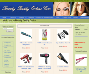 beautybuddyonline.com: Curling Irons
Find all  of your curling irons, flat irons, hair dryers, hair clippers, hot rollers and discount hair products at the best prices for a professional salon look.