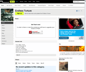 endlesstorture.com: Endless Torture | Free Music, Tour Dates, Photos, Videos
Endless Torture's official profile including the latest music, albums, songs, music videos and more updates.