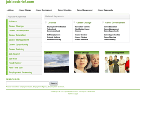joblessbrief.com: Jobless Brief
Jobless Brief on WN Network delivers the latest Videos and Editable pages for News & Events, including Entertainment, Music, Sports, Science and more, Sign up and share your playlists.