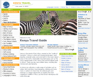 justkenya.org: Kenya Travel Guide - Travel to Kenya
A complete guide to Kenya